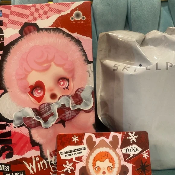 POP MART 100% Authentic Skull Panda Winter Symphony Wanderer' s Tune/ Reindeer - Picture 3 of 9